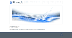 Desktop Screenshot of pirmasoft.com