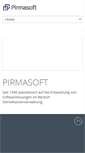 Mobile Screenshot of pirmasoft.com